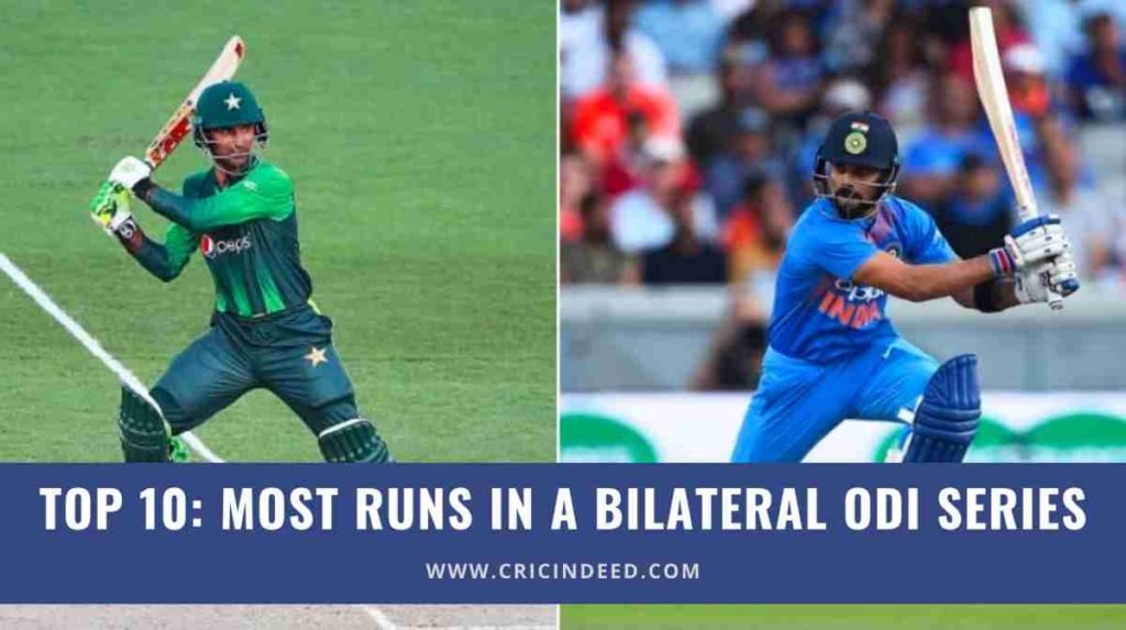 most runs in a bilateral odi series