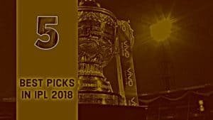 Top 5 Players in IPL 2018