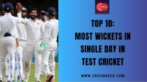 most wickets in single day in tests