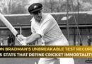bradman the cricketing records