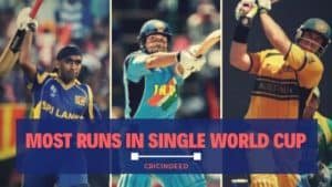 Top 10: Most Runs in a Single ODI World Cup Tournament