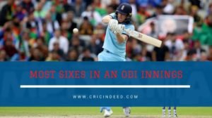12+ Sixes in an ODI innings
