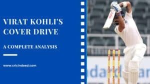 Complete analysis on Virat Kohli Cover Drive