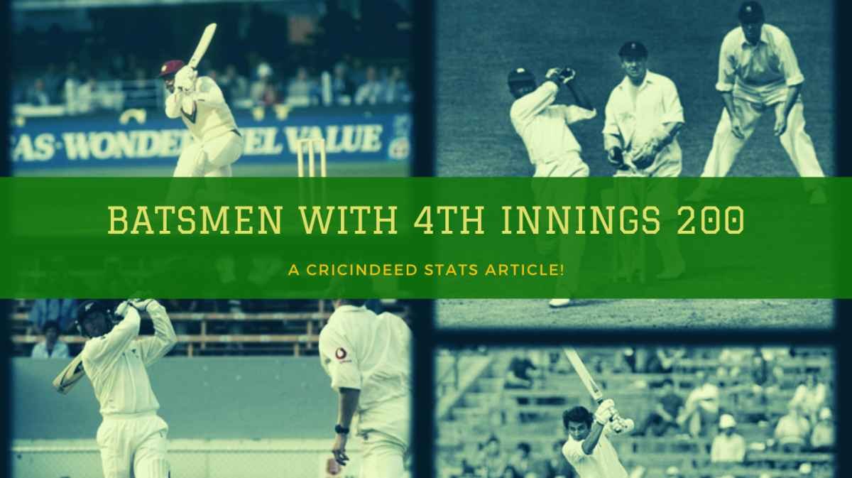 The Elite List: Batsmen with a 4th Innings Double Century