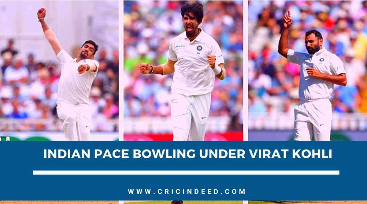 Stats: Indian Pace Bowling Transformation under Virat Kohli