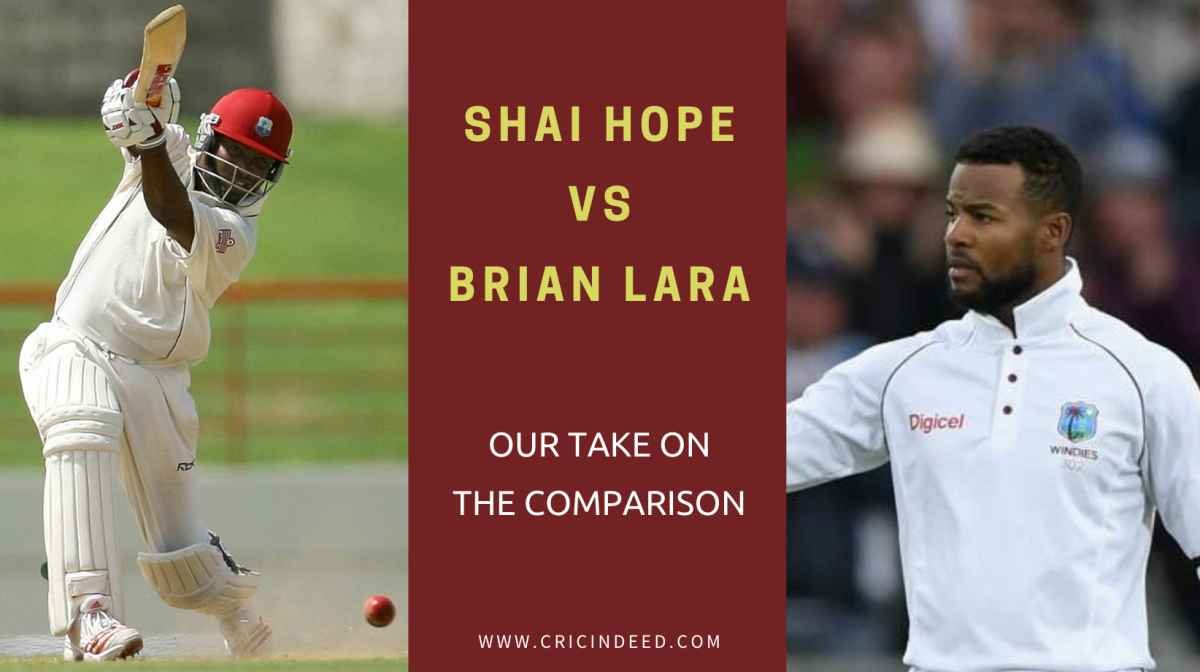 Our take on ‘Shai Hope comparison with Brian Lara’