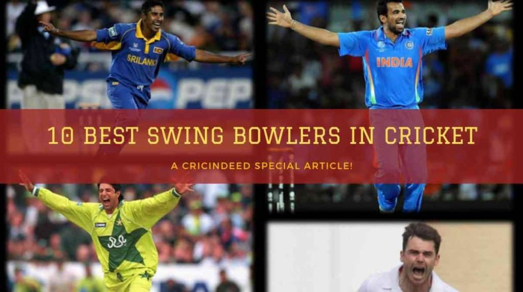 Top 10 Swing bowlers in Cricket