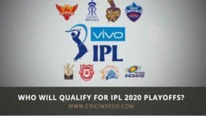 Predicting who will qualify for the IPL 2020 Playoffs