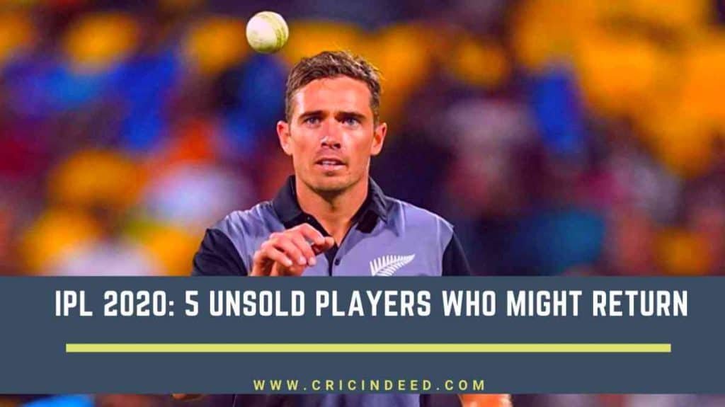 5 unsold players who could return as replacement for ipl 2020 injured players
