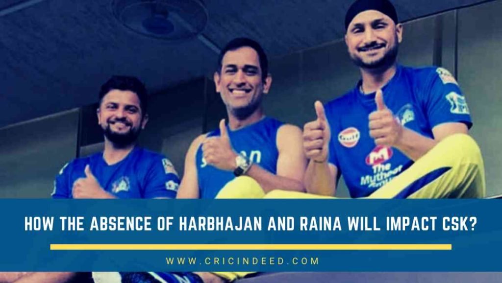 THe importance of raina and harbhajan in csk squad