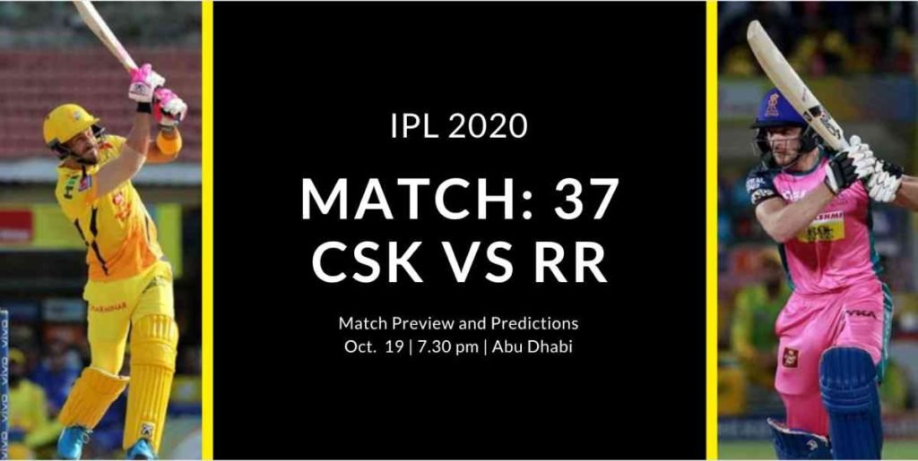 CSK vs RR Match preview