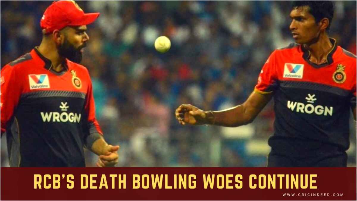 IPL 2020: RCB’s death bowling woes continue