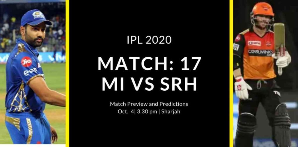 MI vs SRH Match Preview