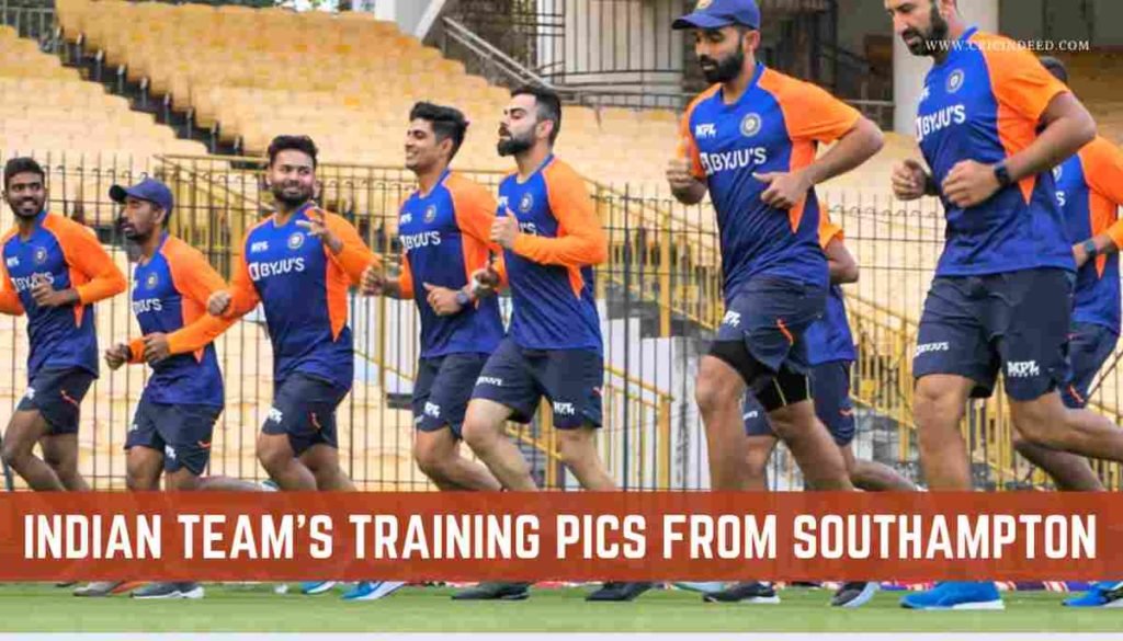 INdian team Training pics from Southampton