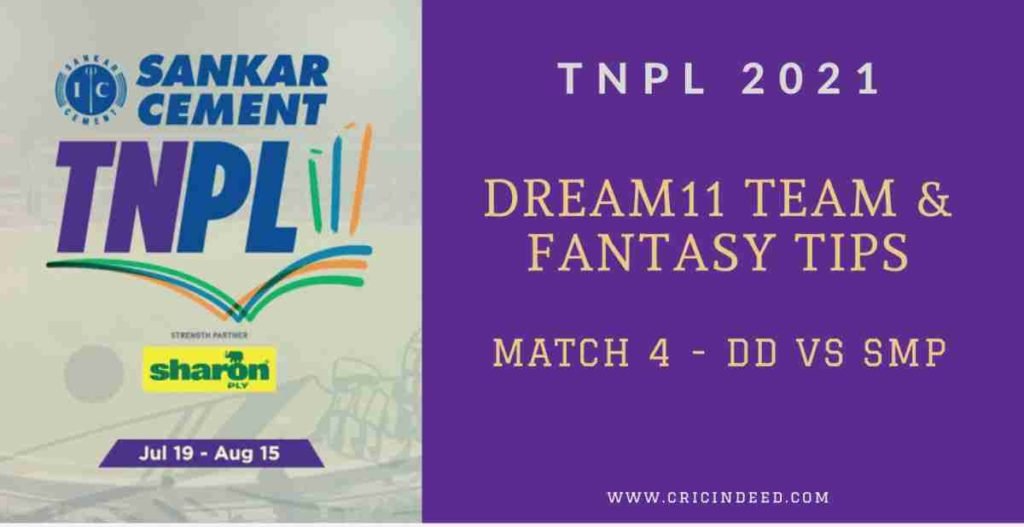 DD vs SMP Dream11 team