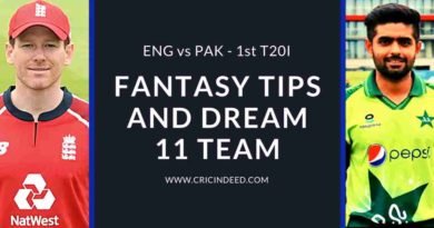 ENG vs PAK 1st T20 Dream11 Tips