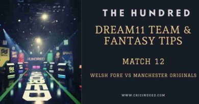 Welsh fire vs Manchester Originals