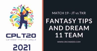 Jamaica Tallawahs vs Trinbago Knight Riders