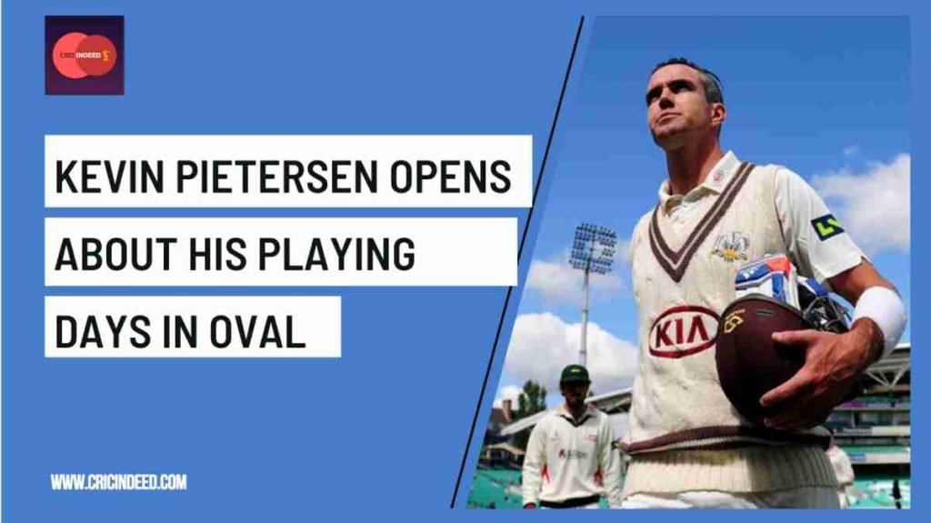 Pietersen on Kennington Oval