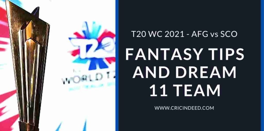 AFG vs SCO Dream11 Predictions