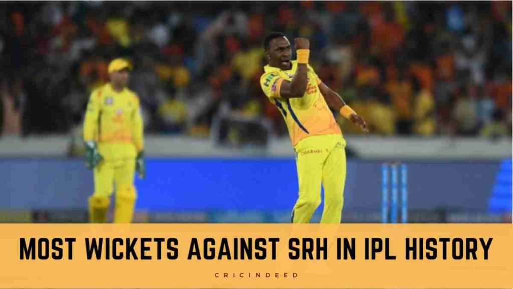 most wickets against srh