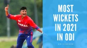 most wickets in odi in 2021