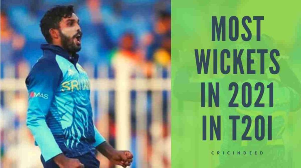 most wickets in 2021 in t20I