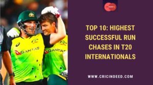 highest successful run chases in t20I