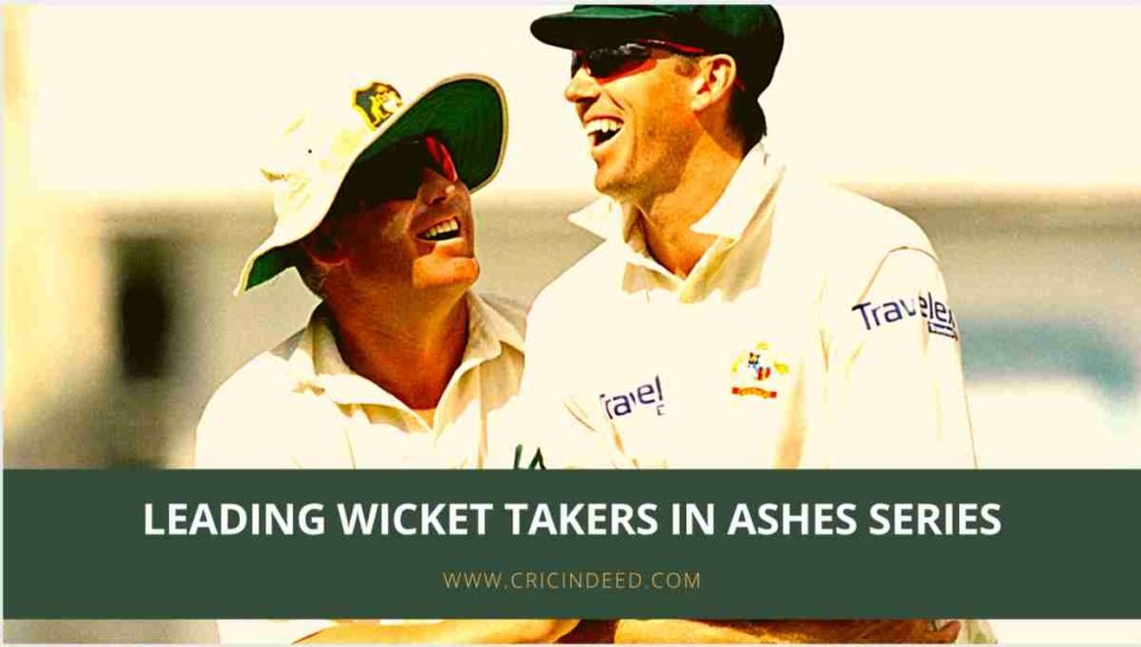 most wickets in ashes