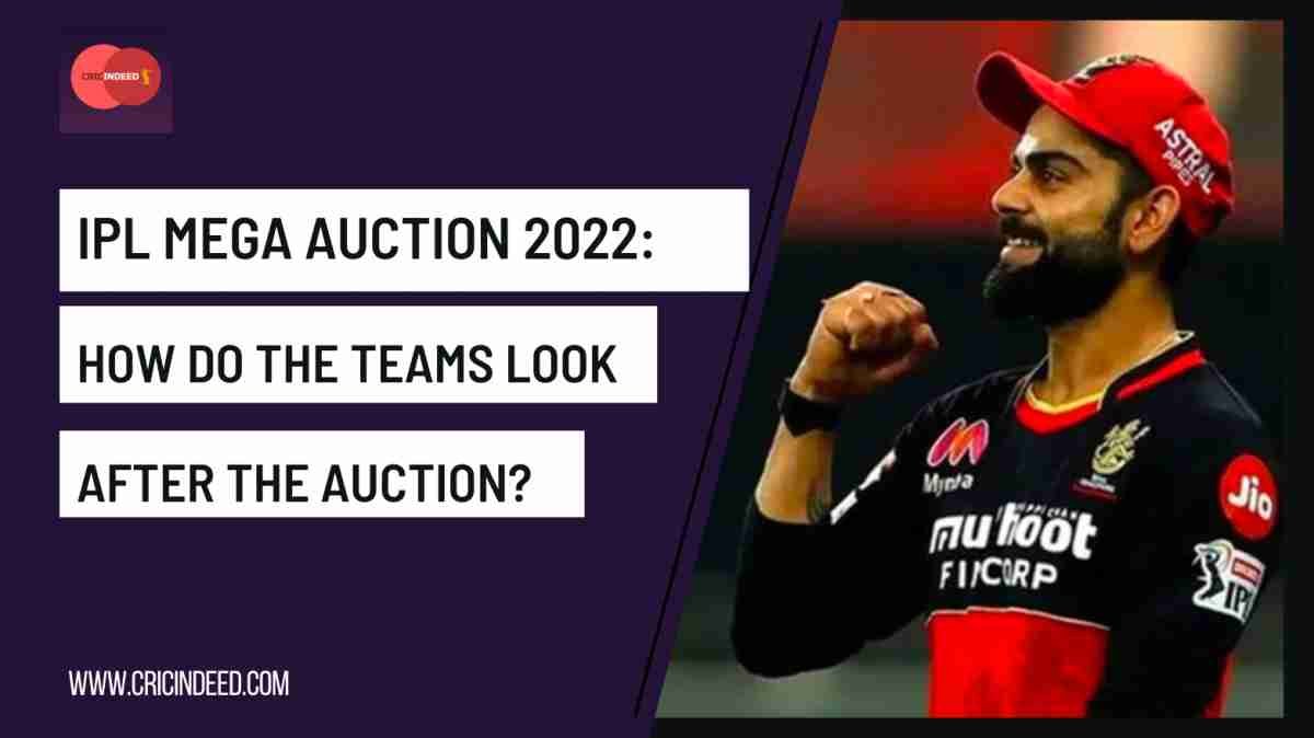 How do the IPL teams look after the Mega auctions?