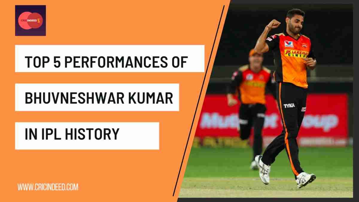 Top 5 Spells of Bhuvneshwar Kumar in IPL