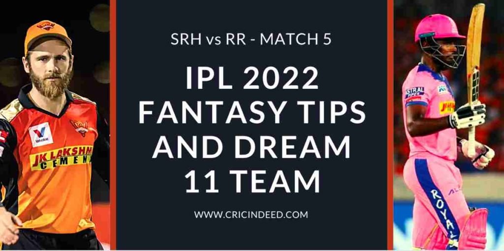 srh vs rr 2022 predictions