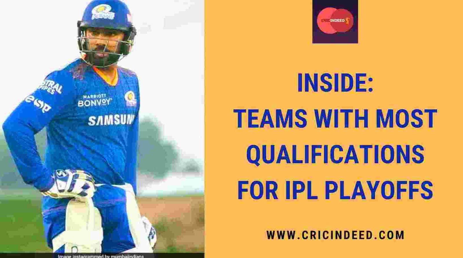 IPL Stats: Teams with Most Playoff Appearances