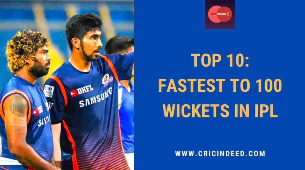 fastest to 100 ipl wickets