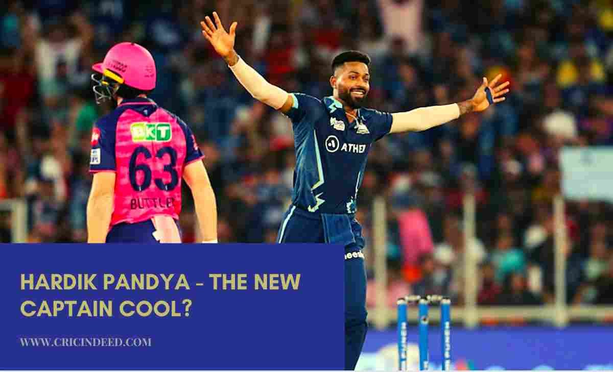 Hardik Pandya – the new Captain Cool?