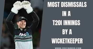 Most Dismissals in a T20I Innings by a Wicketkeeper