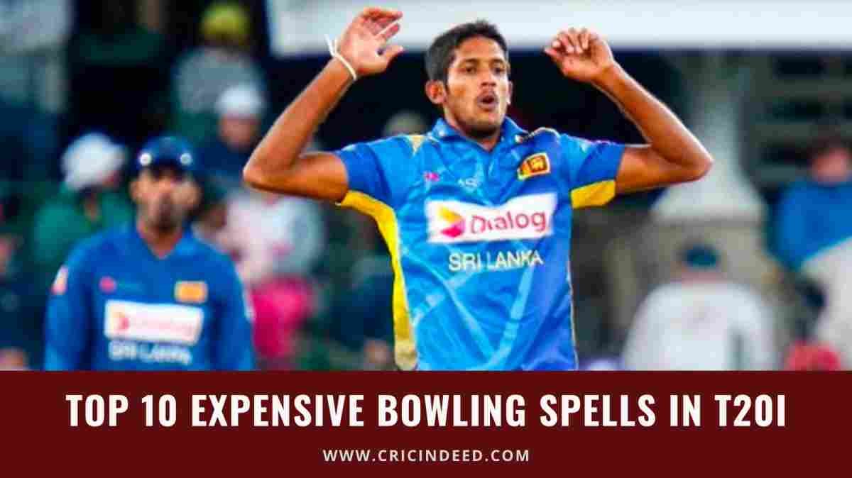 Most Expensive Bowling Spells in T20I Cricket