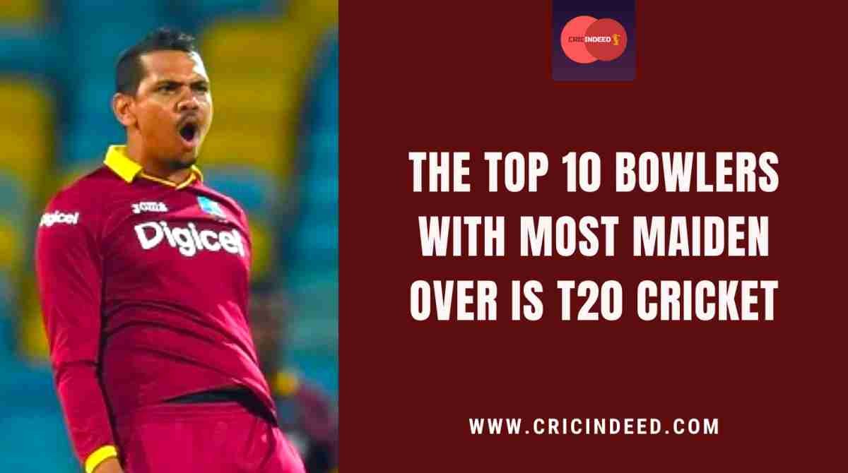 Most Maidens Overs in All T20s