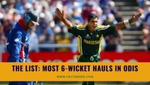 bowlers with most 6 wicket hauls in odi