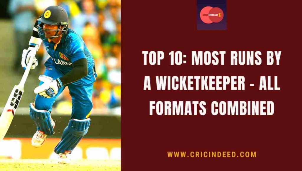most runs as wicket keeper in international cricket