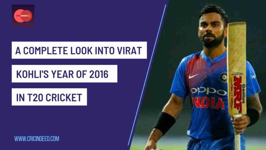 virat kohli 2016 records