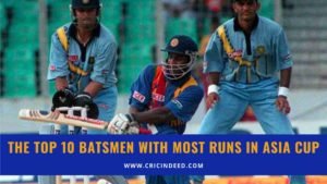 most runs in asia cup