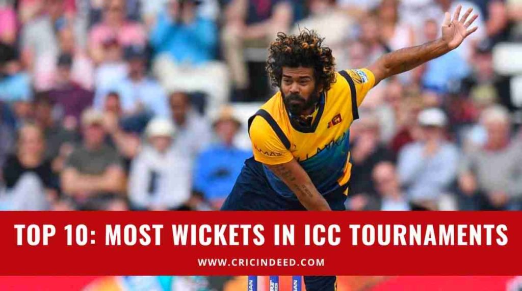 most wickets in icc tournaments