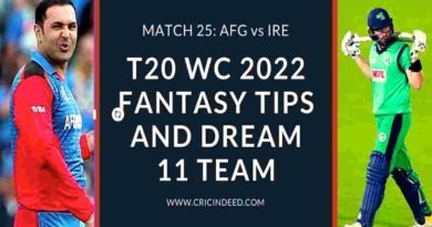 AFG VS IRE DREAM11 TEAM PREDICTIONS