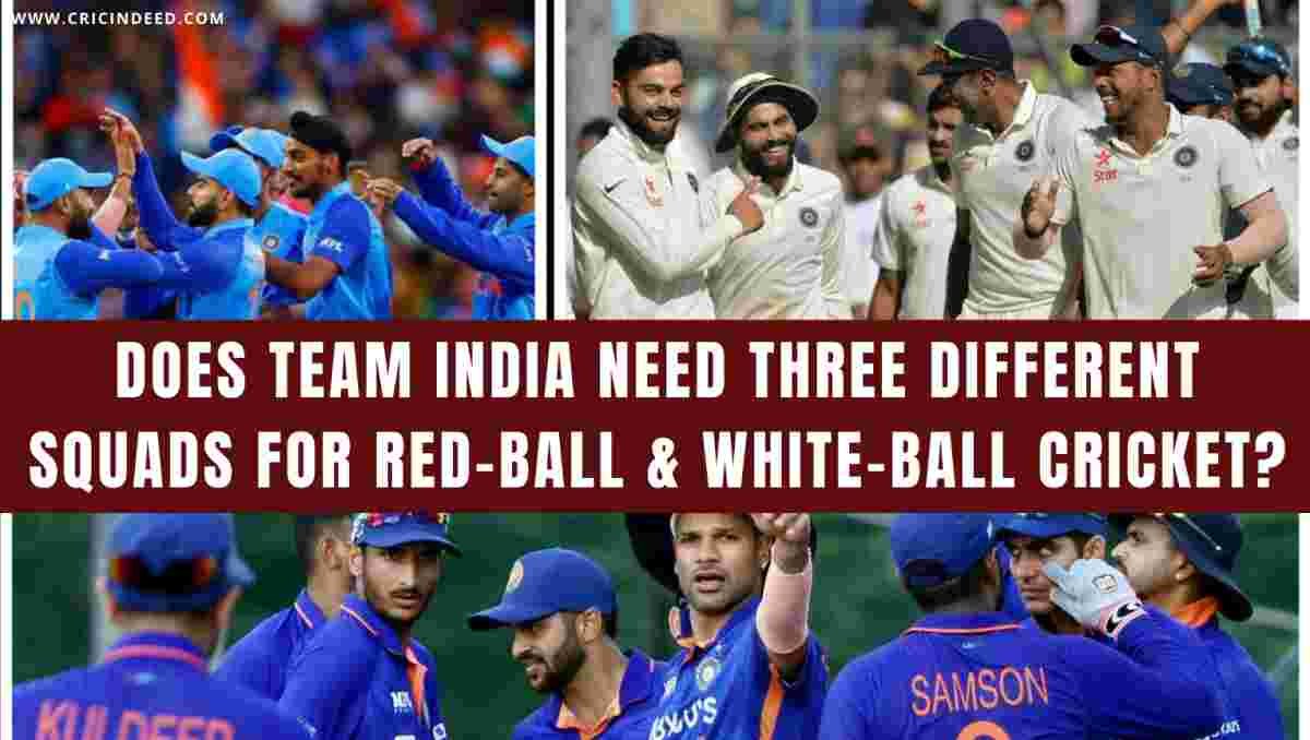 Does Team India need three different squads for Test, ODI, & T20Is?