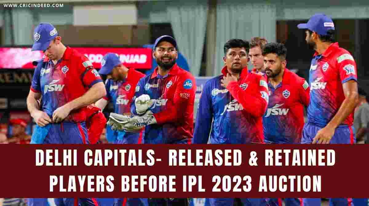 IPL 2023: Delhi Capitals (DC): Released and Retained Players – What should be their Auction Strategy?