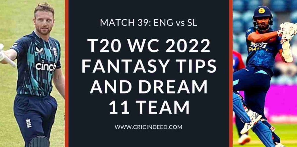 eng vs sl dream11 predictions