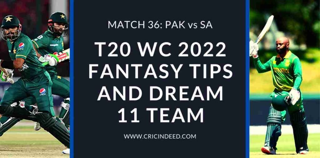 pak vs sa dream11 predictions