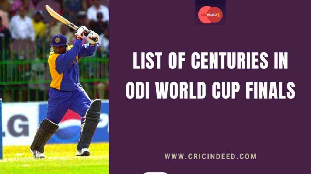 highest score in odi world cup finals