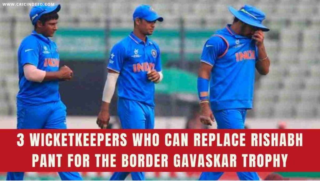 who can replace Rishabh Pant in IND vs AUS Test